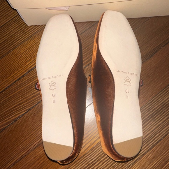 LOEFFLER RANDALL GINGER MARY JANE FLAT - SIENNA/BLACK - Picture 2 of 5